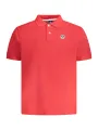 "North Sails Poloshirts im Sale | Kurzarm Polo mit Knöpfen und Logo Applikation online kaufen"|Planet-Deluxe
