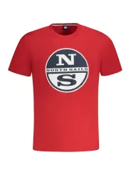 "North Sails T-Shirts im Sale | Kurzarm TShirt Rundhals Logo North Sails Druck 996018000RO0230 online kaufen"|Planet-Deluxe