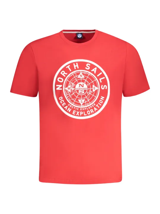 "North Sails T-Shirts im Sale | North Sails 996025000_RO0230 Rot online kaufen"|Planet-Deluxe
