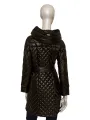 Schwarze gesteppte Baldinini Winterjacke mit Kapuze