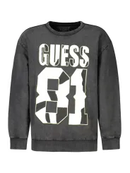 "GUESS JEANS Startseite im Sale | GUESS JEANS SWEATSHIRT OHNE REISSVERSCHLUSS KIND SCHWARZ online kaufen"|Planet-Deluxe