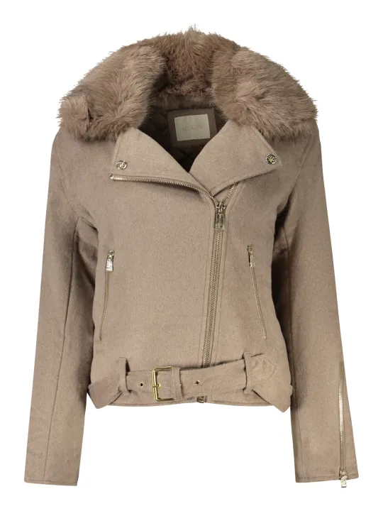 "GUESS JEANS Startseite im Sale | GUESS JEANS DAMEN SPORTJACKE BEIGE online kaufen"|Planet-Deluxe