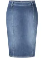 "GUESS JEANS Startseite im Sale | GUESS JEANS LONGUETTE ROCK DAMEN BLAU online kaufen"|Planet-Deluxe