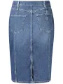 "GUESS JEANS Startseite im Sale | GUESS JEANS LONGUETTE ROCK DAMEN BLAU online kaufen"|Planet-Deluxe