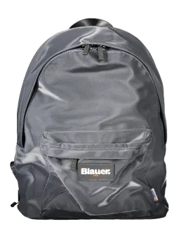 Blauer Laptop-Rucksack mit verstellbaren Schultergurten