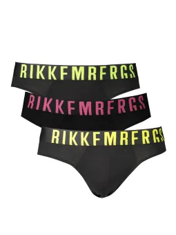 "Mehrfarbige Bikkembergs Fluo-Slips mit Elastikbund"