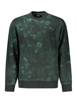 Boss Sweatshirt Rundhals Kontrastlogo - Stilvoll & Modern