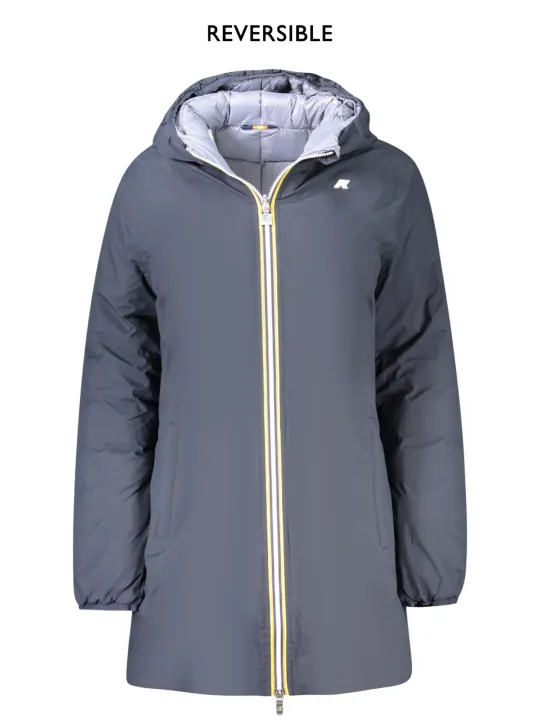 "K-WAY Jacken im Sale | Wendejacke Blau Grau mit Kapuze und Taschen online kaufen"|Planet-Deluxe