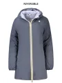 "K-WAY Jacken im Sale | Wendejacke Blau Grau mit Kapuze und Taschen online kaufen"|Planet-Deluxe