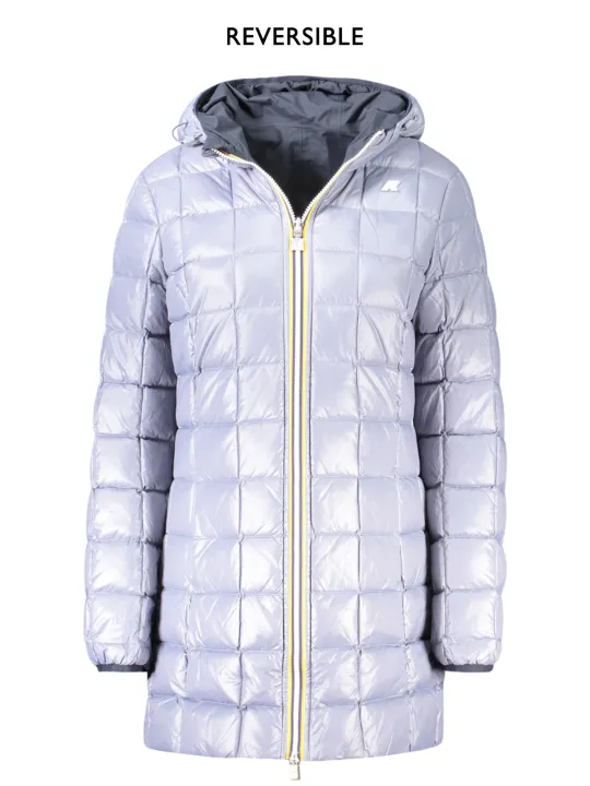 "K-WAY Jacken im Sale | Wendejacke Blau Grau mit Kapuze und Taschen online kaufen"|Planet-Deluxe