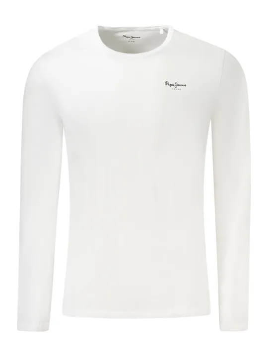 "Pepe Jeans Startseite im Sale | PEPE JEANS LANGARM-T-SHIRT HERREN WEISS online kaufen"|Planet-Deluxe