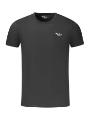 "Pepe Jeans T-Shirts im Sale | Pepe Jeans Slim Fit Rundhals TShirt mit Logo aus BioBaumwolle online kaufen"|Planet-Deluxe