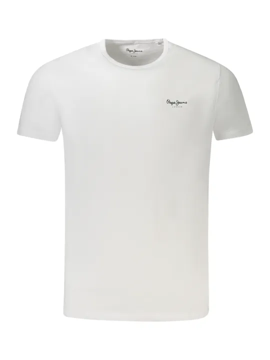 "Pepe Jeans T-Shirts im Sale | Pepe Jeans Nachhaltiges Slim Fit Rundhals Print T-Shirt online kaufen"|Planet-Deluxe