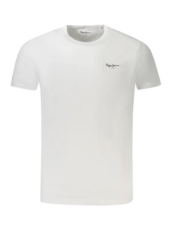"Pepe Jeans T-Shirts im Sale | Pepe Jeans Nachhaltiges Slim Fit Rundhals Print T-Shirt online kaufen"|Planet-Deluxe
