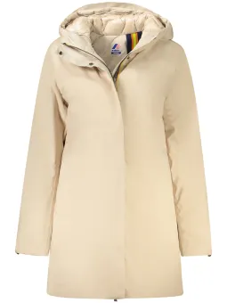 "Stylische, gepolsterte K-WAY Jacke für alle Wetterlagen"