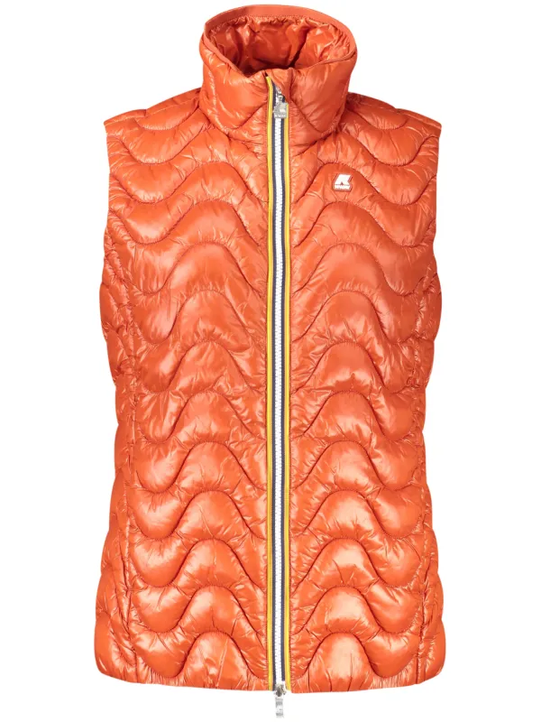 "K-WAY Jacken im Sale | Gepolsterte ärmellose Jacke mit Taschen und Logo online kaufen"|Planet-Deluxe