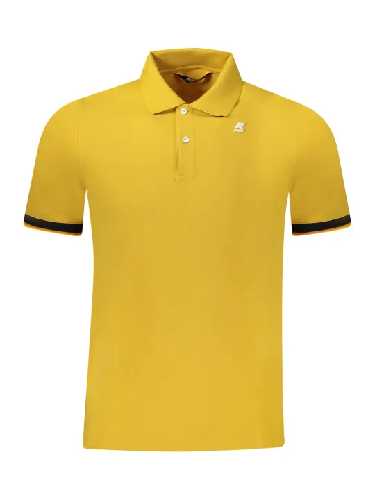 "K-WAY Poloshirts im Sale | K-WAY POLO KURZARM HERREN GELB online kaufen"|Planet-Deluxe