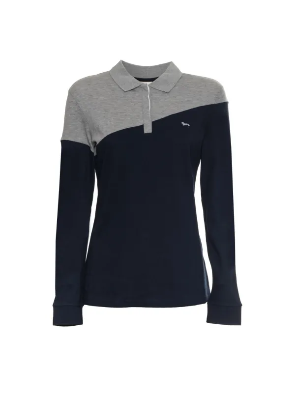 Blaues Harmont & Blaine Poloshirt Blaues Harmont & Blaine Poloshirt