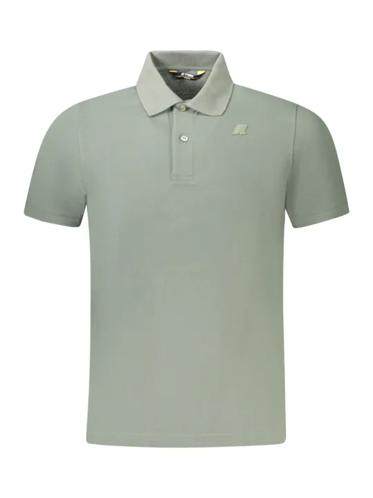 "K-WAY Poloshirts im Sale | Polohemd Kurzarm Zweiknopf mit Logo Applikation online kaufen"|Planet-Deluxe