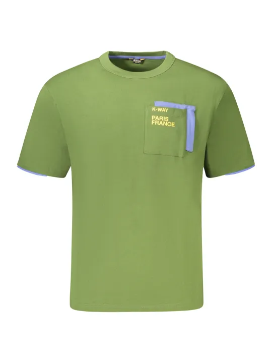 "K-WAY Startseite im Sale | K-WAY KURZARM-T-SHIRT HERREN GRÜN online kaufen"|Planet-Deluxe