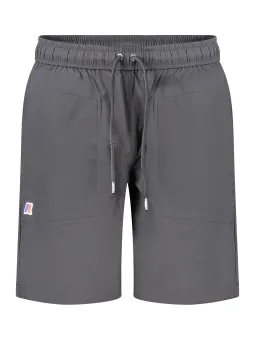 Elastische K-WAY Shorts mit Taschen & Logo - Hosen-Highlight