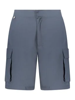 Bermuda Hose mit Elastikbund & 3 Taschen, Logo-Design