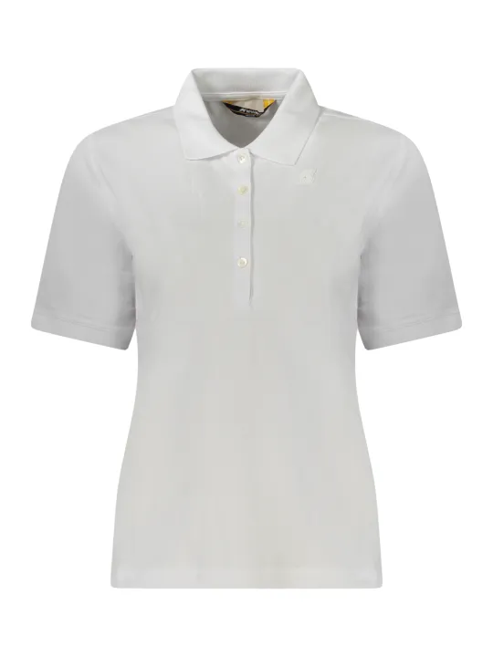 "K-WAY Poloshirts im Sale | K-WAY POLO KURZARM DAMEN WEISS online kaufen"|Planet-Deluxe