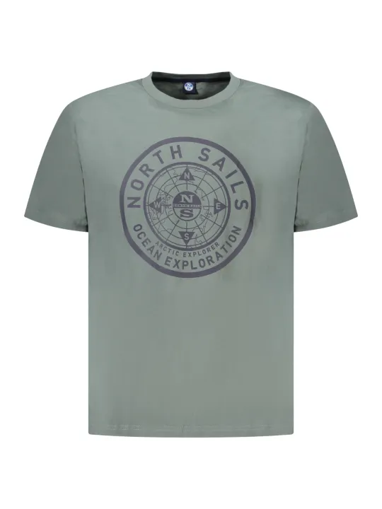 "North Sails T-Shirts im Sale | North Sails 996025000_VE0419 Grün online kaufen"|Planet-Deluxe