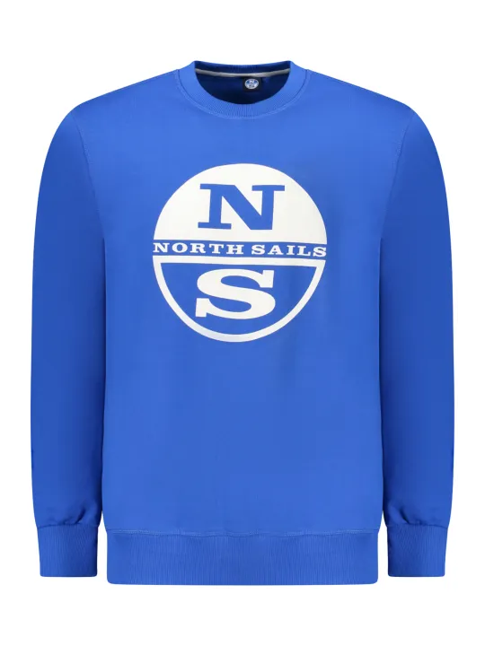 "North Sails Sweatshirts im Sale | Langarm Sweatshirt Gebürstet Rundhals Print Logo online kaufen"|Planet-Deluxe