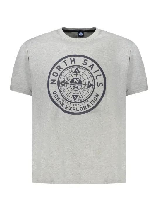"North Sails T-Shirts im Sale | North Sails 996025000_GR0926 Grau online kaufen"|Planet-Deluxe