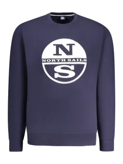 "North Sails Rundhals-Sweatshirt mit Logo-Print – Gebürstet"