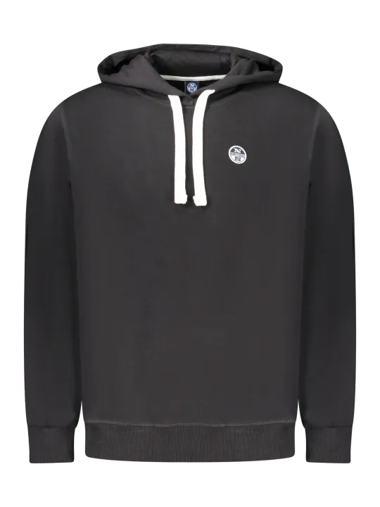 "North Sails Sweatshirts im Sale | Kapuzen-Sweatshirt mit Logo und Applikation online kaufen"|Planet-Deluxe