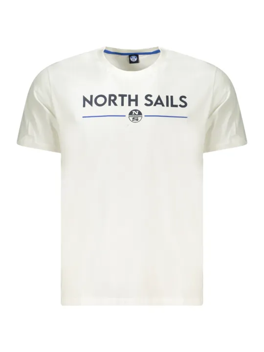 "North Sails T-Shirts im Sale | North Sails 996027000_BI0101 Weiß online kaufen"|Planet-Deluxe