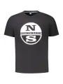 "North Sails T-Shirts im Sale | Logo T-Shirt Kurzarm Rundhals Drucken  online kaufen"|Planet-Deluxe