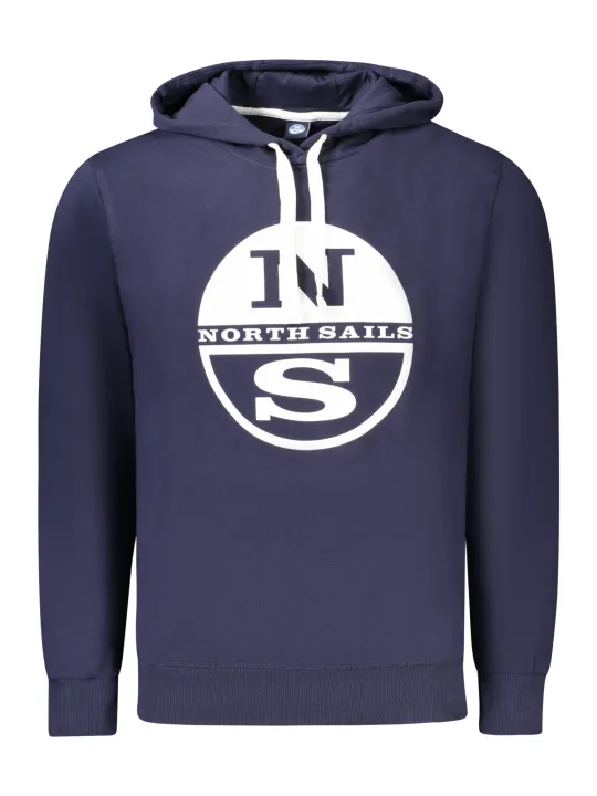 "North Sails Sweatshirts im Sale | Langarm Hoodie Gebürstet Print Logo Sweatshirt online kaufen"|Planet-Deluxe