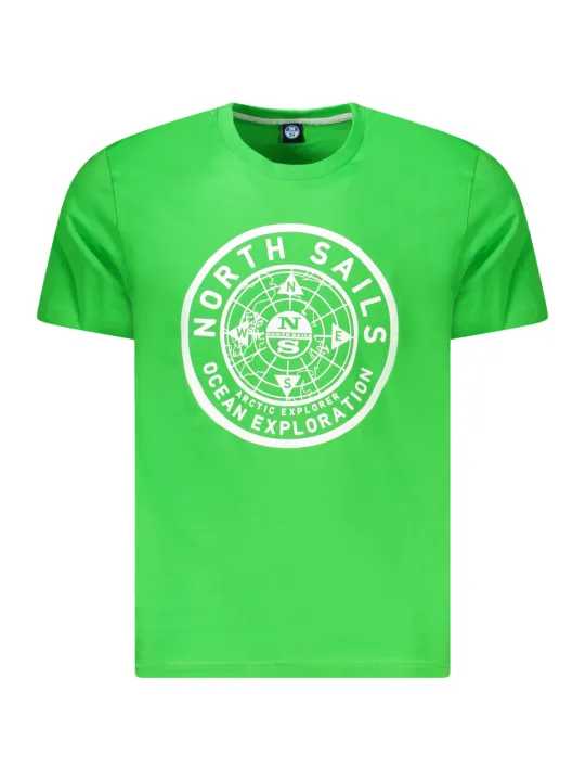 "North Sails T-Shirts im Sale | North Sails 996025000_VE0432 Grün online kaufen"|Planet-Deluxe