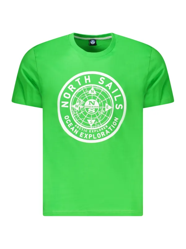 "North Sails T-Shirts im Sale | North Sails 996025000_VE0432 Grün online kaufen"|Planet-Deluxe