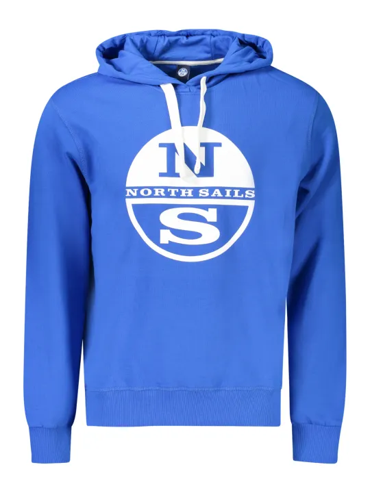 "North Sails Sweatshirts im Sale | Langarm Hoodie Gebürstet mit Print und Logo online kaufen"|Planet-Deluxe