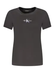 "Calvin Klein Startseite im Sale | CALVIN KLEIN KURZARM-T-SHIRT DAMEN SCHWARZ online kaufen"|Planet-Deluxe