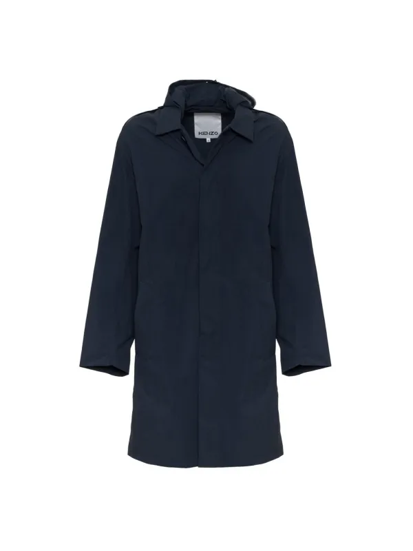 Blauer Kenzo Herren Oversize-Jacke Blauer Kenzo Herren Oversize-Jacke