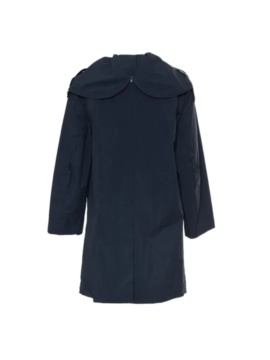 Schwarzer Kenzo-Trenchcoat mit Kragen