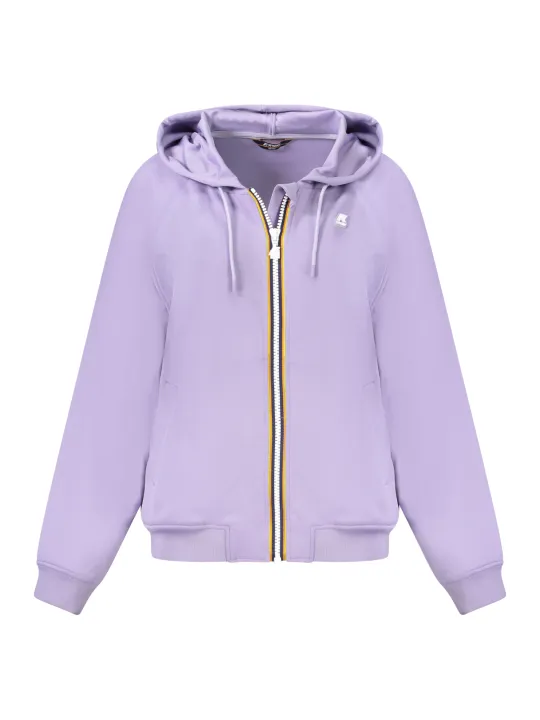 "Kapuzen-Sweatshirt mit Reißverschluss & Kontrastdetails"