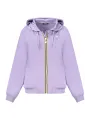 "Kapuzen-Sweatshirt mit Reißverschluss & Kontrastdetails"