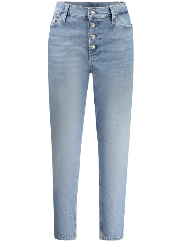 "Calvin Klein Jeans im Sale | Calvin Klein Jeans: Vintage-Look Mom-Jeans mit Knöpfen online kaufen"|Planet-Deluxe