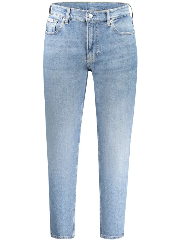 "Calvin Klein Jeans im Sale | EcoFit Jeans Classic - 5 Pockets Washed Blue online kaufen"|Planet-Deluxe