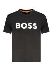 "Boss T-Shirts im Sale | HUGO BOSS HERREN KURZARM T-SHIRT SCHWARZ online kaufen"|Planet-Deluxe