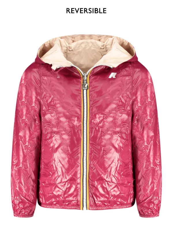 "K-WAY Jacken im Sale | K-Way K61313WPLYLI_RSAN1 Langarmjacke mit Wendekapuze in Pink/Kirschrot, Wasserdicht, Eco Plus, mit 2 Außentaschen und Kontrast online kaufen"|Planet-Deluxe "K-WAY Jacken im Sale | K-Way K61313WPLYLI_RSAN1 Langarmjacke mit Wendekapuze in Pink/Kirschrot, Wasserdicht, Eco Plus, mit 2 Außentaschen und Kontrast online kaufen"|Planet-Deluxe