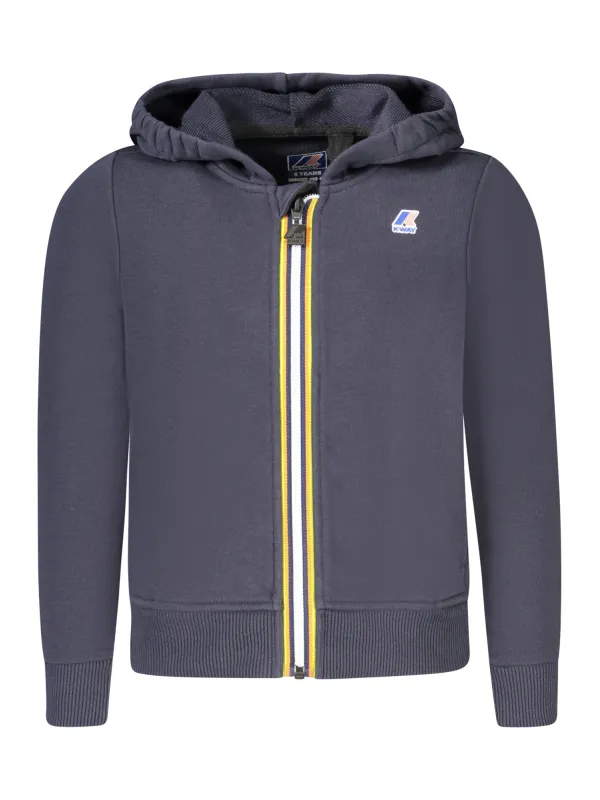 "K-WAY Sweatshirts im Sale | K-WAY Langärmeliges Kapuzen-Sweatshirt K4114XWPLEVRAIARNEL Schwarz mit Details und Logo online kaufen"|Planet-Deluxe