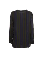 Grüne gestreifte Harmont & Blaine Bluse