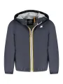 "K-WAY Jacken im Sale | K-Way Langarmjacke K21371WJACK_BLK89 für Kinder, Wasserdicht, mit Kapuze und Eco-Stretch, 2 Außentaschen, Kontrastdetails, Rei online kaufen"|Planet-Deluxe